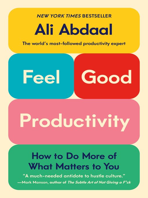 Title details for Feel-Good Productivity by Ali Abdaal - Wait list